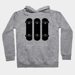 Three Cool Skateboards Hoodie